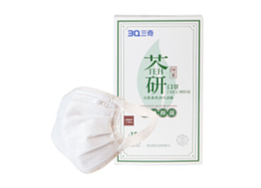 【三奇医疗】茶研口罩-绿茶